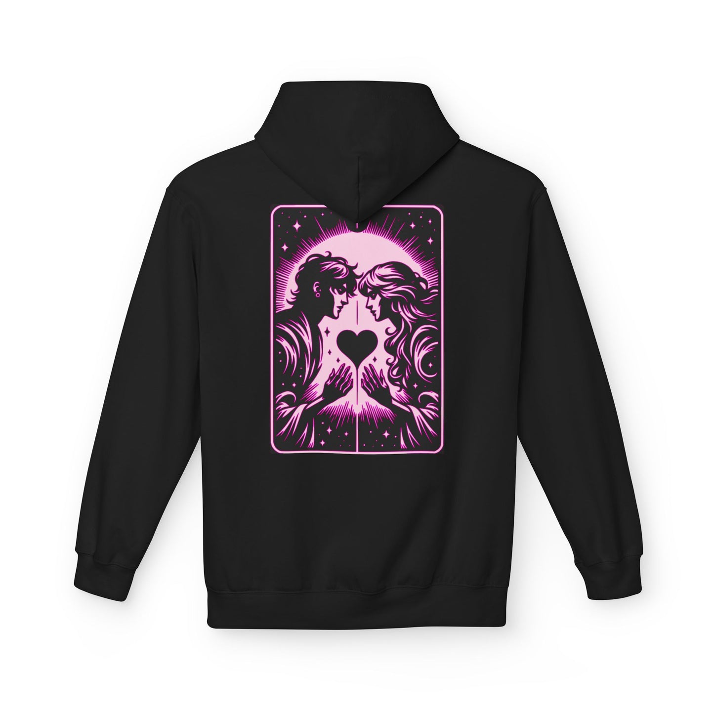 The Lovers Tarot-Pullover Hoodie